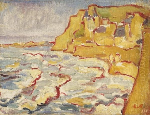 Les Falaises Oil Painting by Louis Valtat