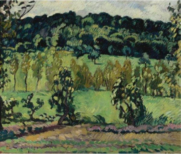 La Colline A Choisel Oil Painting by Louis Valtat