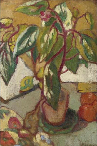 Fleurs Et Fruits Oil Painting by Louis Valtat