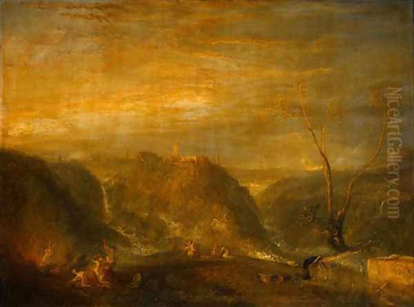 The Rape of Proserpine Oil Painting by Joseph Mallord William Turner