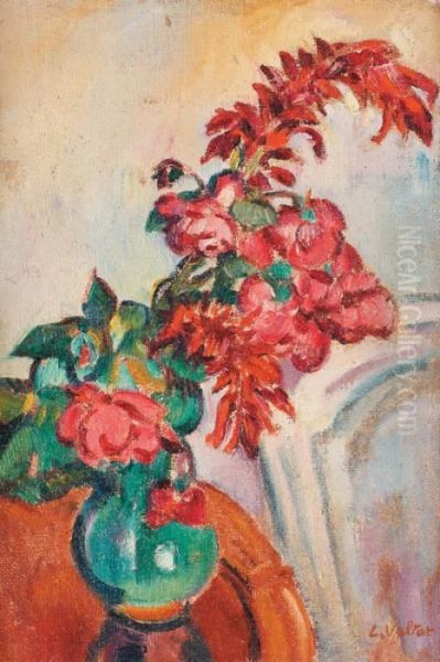 Roses Et Amarantes Oil Painting by Louis Valtat