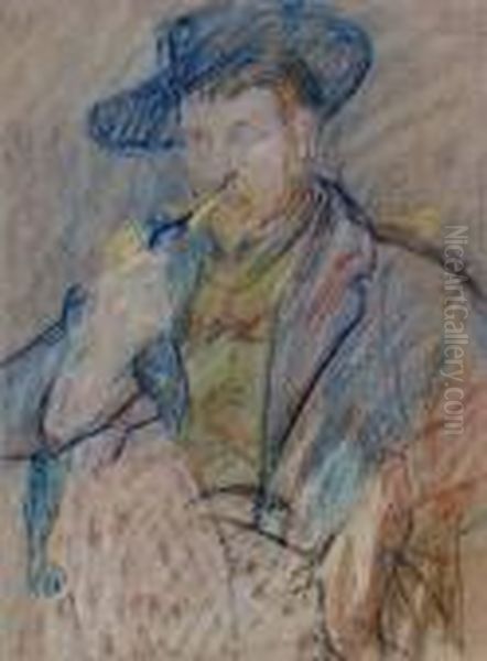 Autoportrait Oil Painting by Louis Valtat