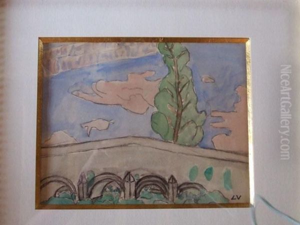 Le Pont Oil Painting by Louis Valtat