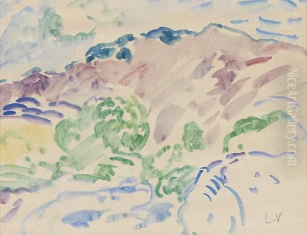 Dans La Montagne Oil Painting by Louis Valtat