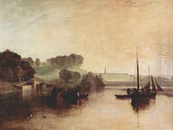 Pethworth Sussex, rope-fresh morning Oil Painting by Joseph Mallord William Turner