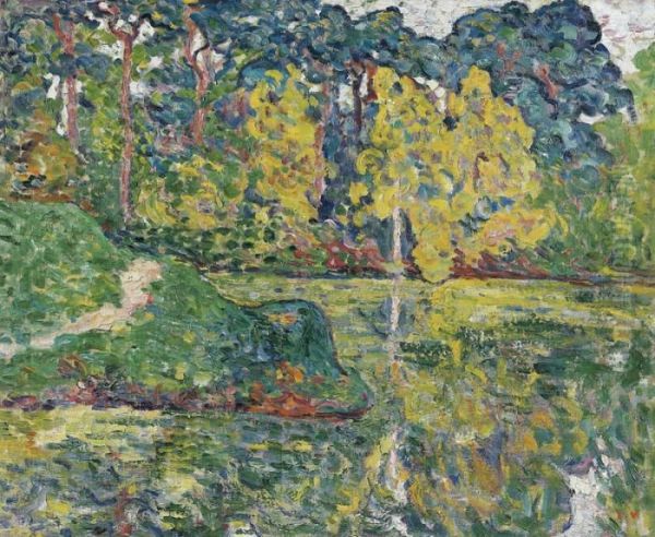 Reflets Dans L'eau Oil Painting by Louis Valtat