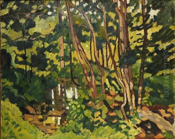 Sous Bois Oil Painting by Louis Valtat