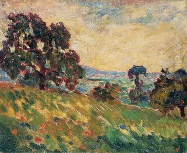 Paysage Oil Painting by Louis Valtat