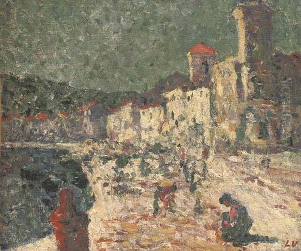 Plage De Banyuls Oil Painting by Louis Valtat