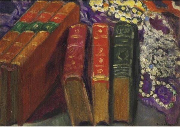 Livres Oil Painting by Louis Valtat