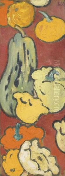 Nature Morte Aux Coloquintes Oil Painting by Louis Valtat