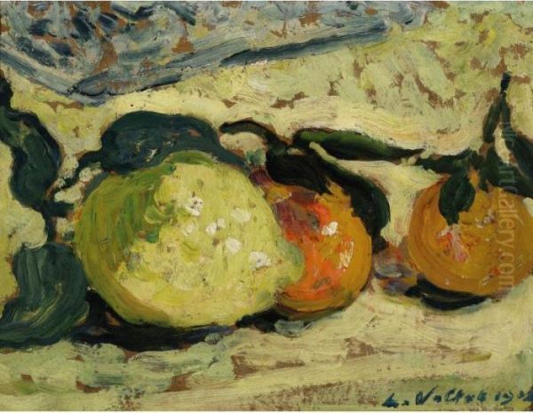 Citron Et Mandarines Oil Painting by Louis Valtat