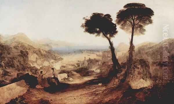 The bay of Baiae, with Apoll and the Sybille Oil Painting by Joseph Mallord William Turner