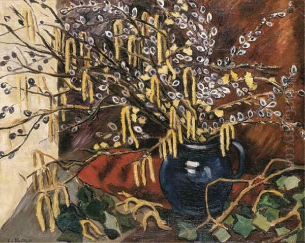 Chatons De Noisetiers Oil Painting by Louis Valtat