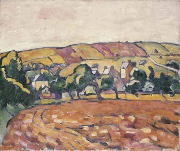 Paysage (saint Come De Fresne) Oil Painting by Louis Valtat