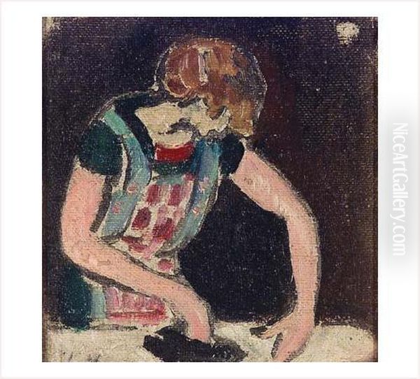 La Repasseuse by Louis Valtat