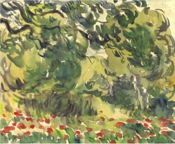 Sous-bois Fleuri by Louis Valtat