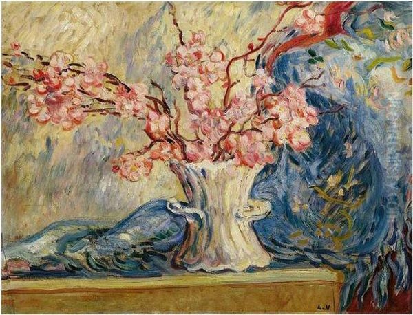 Fleurs Du Japon Oil Painting by Louis Valtat