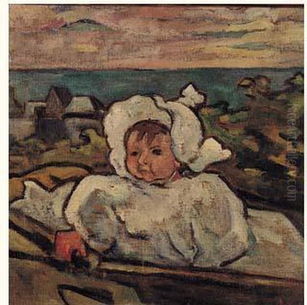 Le Fils Valtat Dans Sa Voiture Oil Painting by Louis Valtat