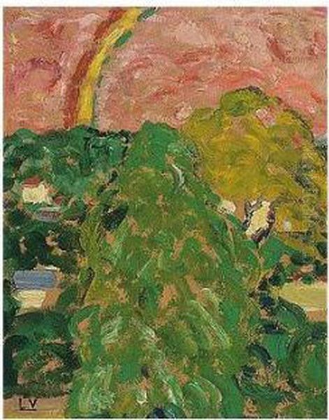 Painted Circa 1890. Oil Painting by Louis Valtat