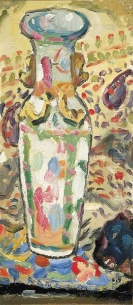 Pot Chinois Oil Painting by Louis Valtat