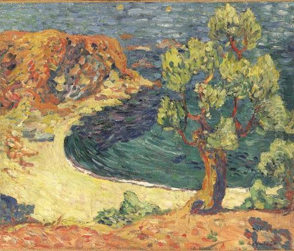 Marine A Agay by Louis Valtat