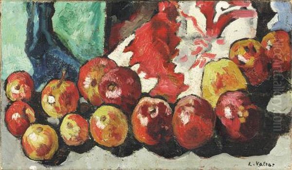 Pommes Oil Painting by Louis Valtat