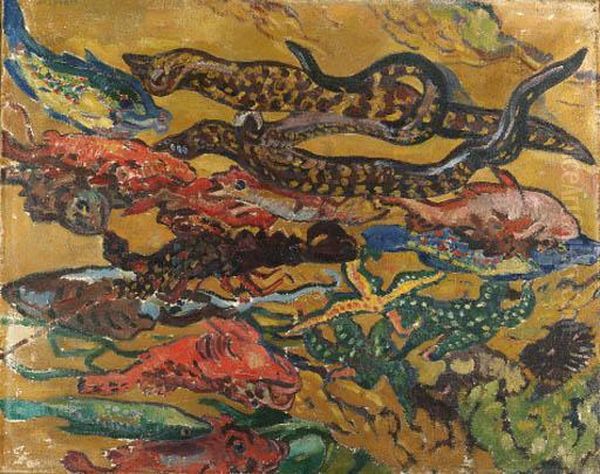 Murnes Et Racasses Oil Painting by Louis Valtat