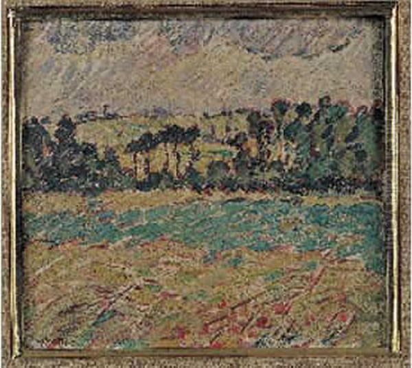 Paysage Oil Painting by Louis Valtat