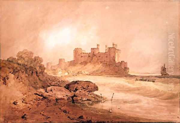 Conway Castle, North Wales Oil Painting by Joseph Mallord William Turner