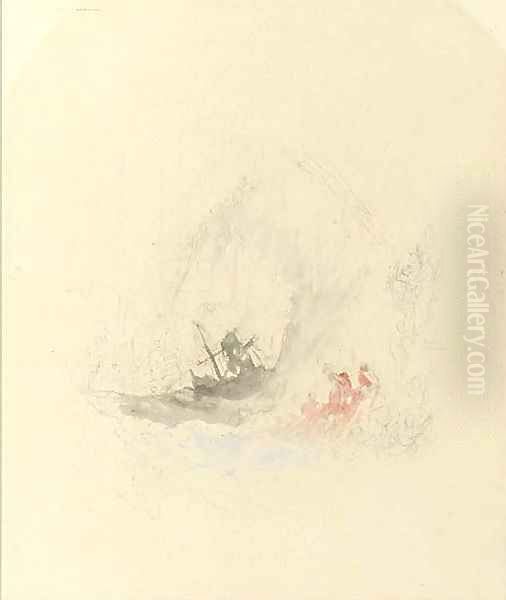 The Wreck Oil Painting by Joseph Mallord William Turner