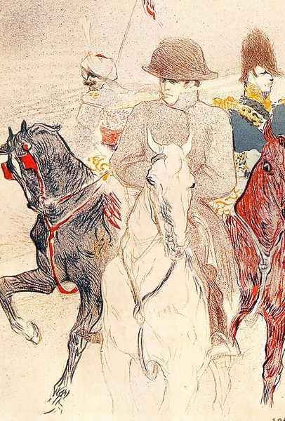 Napoleon Bonaparte 1895 Oil Painting by Henri De Toulouse-Lautrec