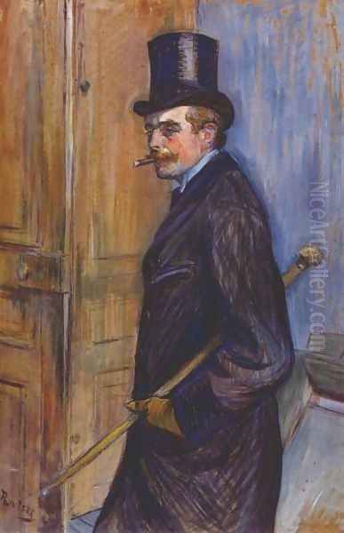 Monsieur Louis Pascal 1891 Oil Painting by Henri De Toulouse-Lautrec