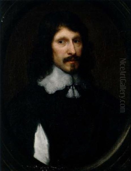 Gentleman Oil Painting by Cornelius Jonson