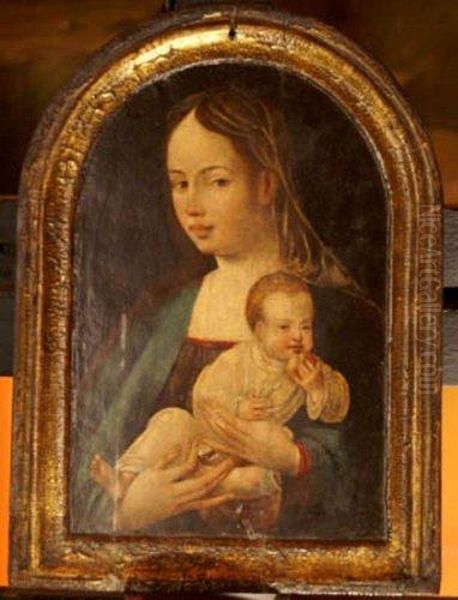 Maria Withchild Oil Painting by Joos Van Cleve