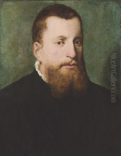 Portrait Of A Gentleman Oil Painting by Joos Van Cleve