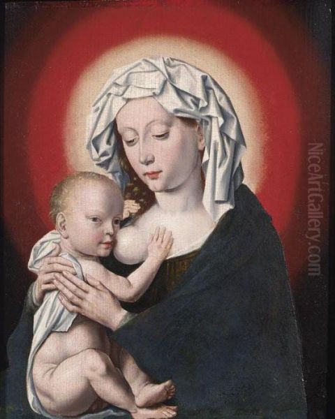 The Madonna And Child Oil Painting by Joos Van Cleve