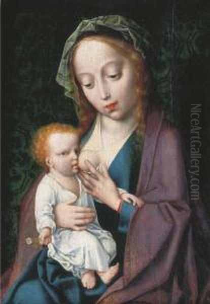 The Madonna And Child Oil Painting by Joos Van Cleve