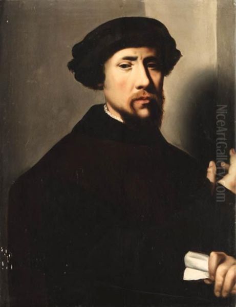 Cleve, J. Oil Painting by Joos Van Cleve