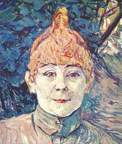 Golden Helmet Oil Painting by Henri De Toulouse-Lautrec