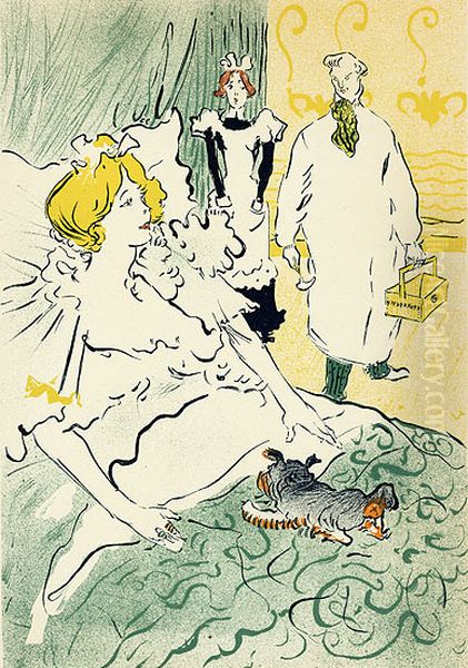 LArtisan Moderne Oil Painting by Henri De Toulouse-Lautrec