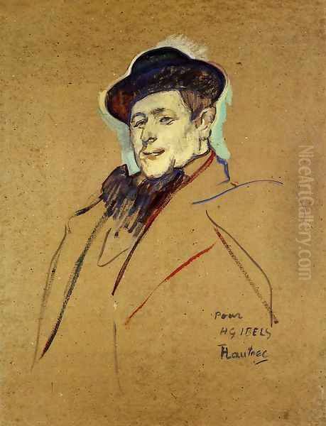 Henri-Gabriel Ibels Oil Painting by Henri De Toulouse-Lautrec