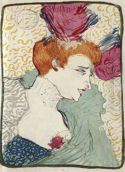 Mademoiselle Marcelle Lender Oil Painting by Henri De Toulouse-Lautrec