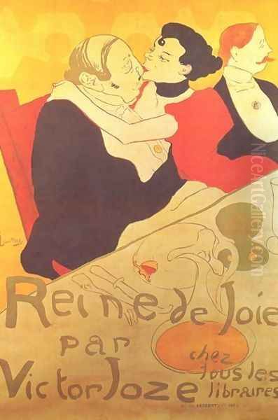 Joy Queen Oil Painting by Henri De Toulouse-Lautrec