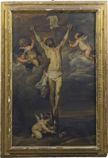 The Crucifixion Oil Painting by Sir Anthony Van Dyck