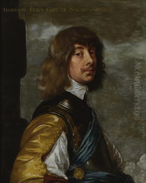 Algernon Percy, Earl Of Northumberland Oil Painting by Sir Anthony Van Dyck