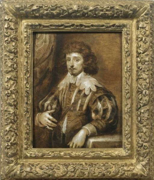 Portrait Of Antoine De Bourbon, Count De Moret Oil Painting by Sir Anthony Van Dyck