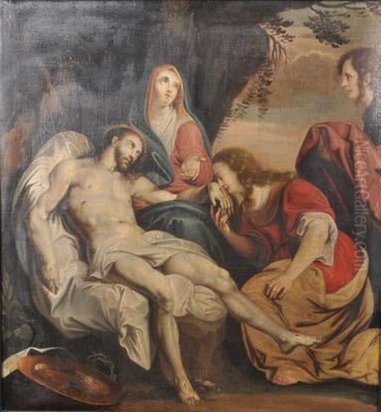 La Deploration Du Christ Oil Painting by Sir Anthony Van Dyck