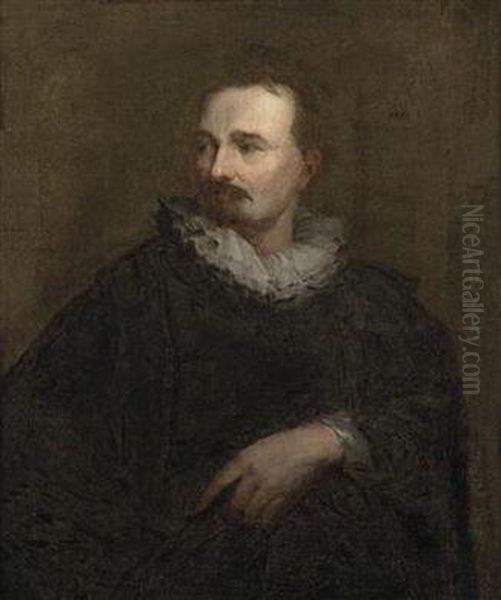 Portrait Of A Gentleman Oil Painting by Sir Anthony Van Dyck