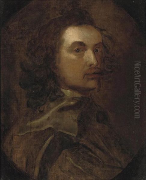 Self-portrait Of The Artist Oil Painting by Sir Anthony Van Dyck